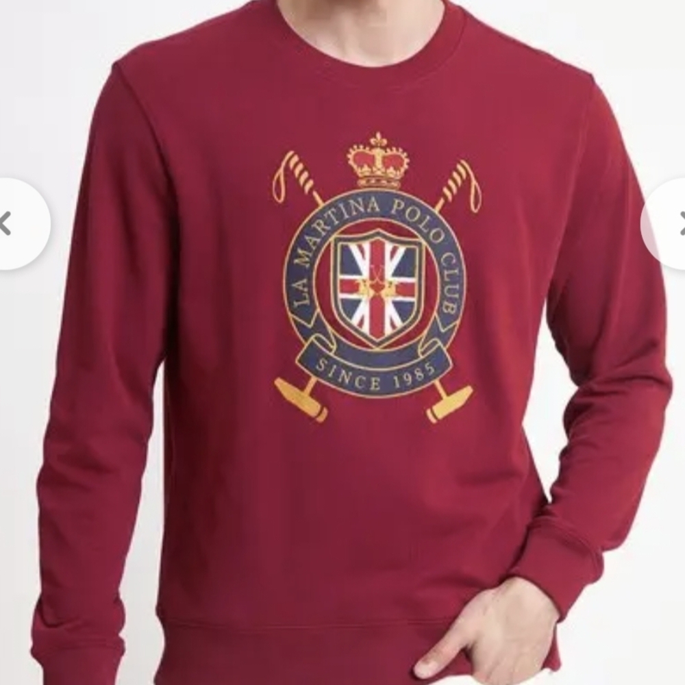 Men's Red Sweatshirt
